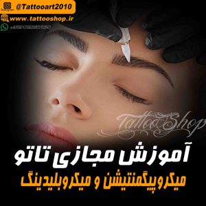 آموزش مجازی تاتو صورت